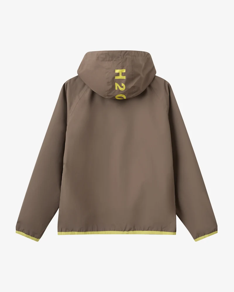 Rømø Festival Rain Jacket - Dusty Oak/Just Yellow