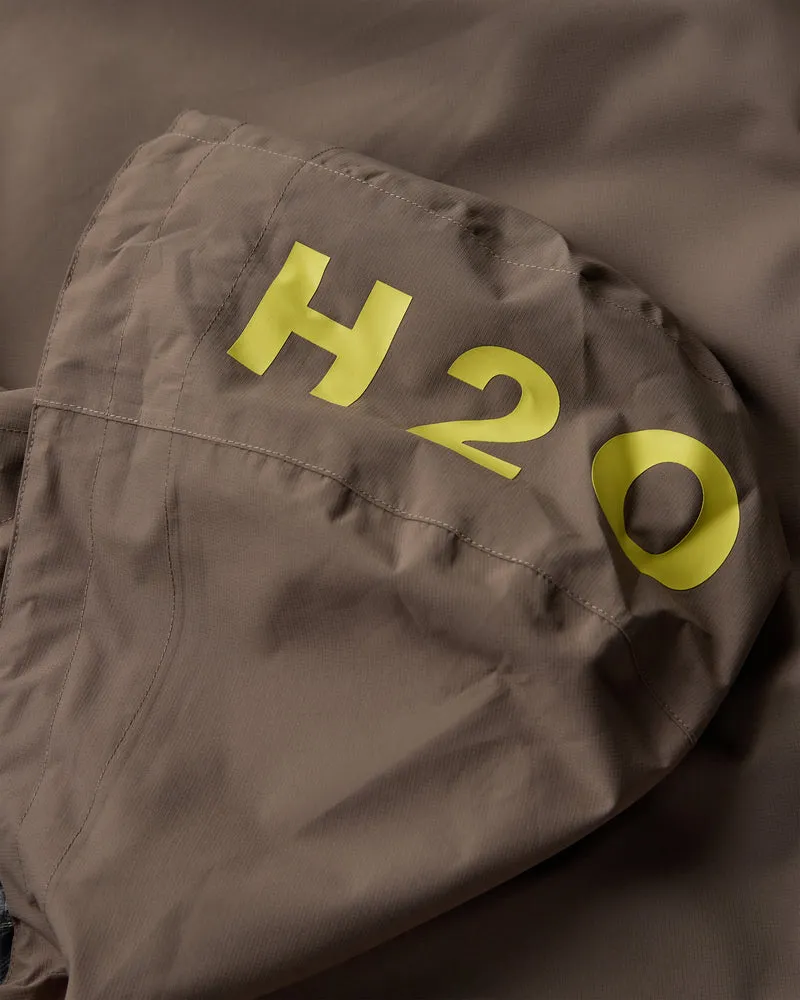 Rømø Festival Rain Jacket - Dusty Oak/Just Yellow