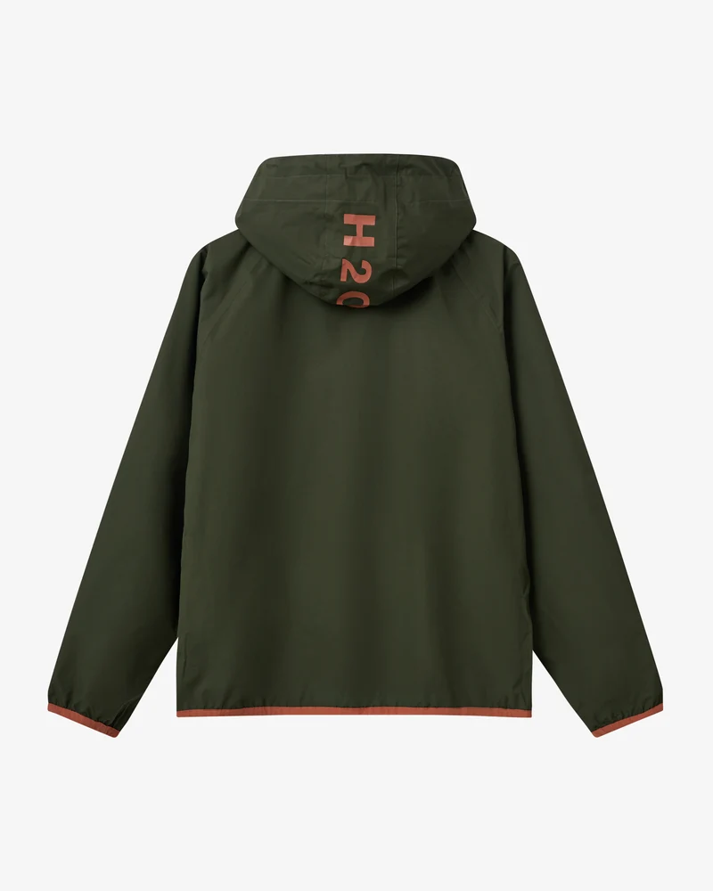 Rømø Festival Rain Jacket - Army/Autumn Leaf