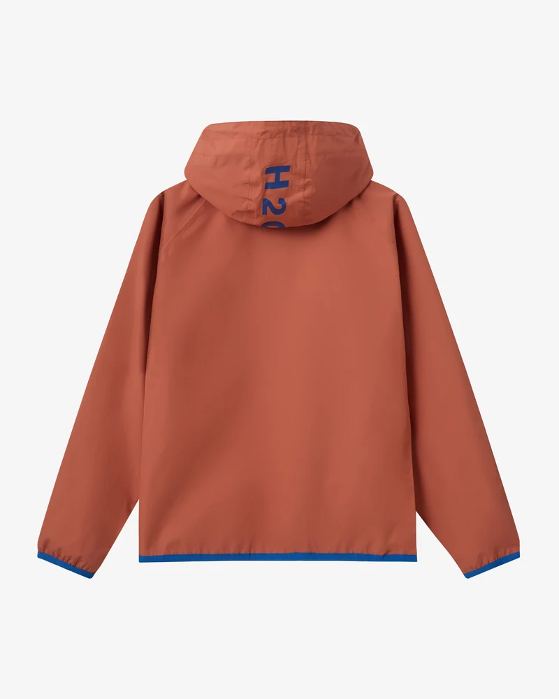 Rømø Festival Rain Jacket - Autumn Leaf/Blue