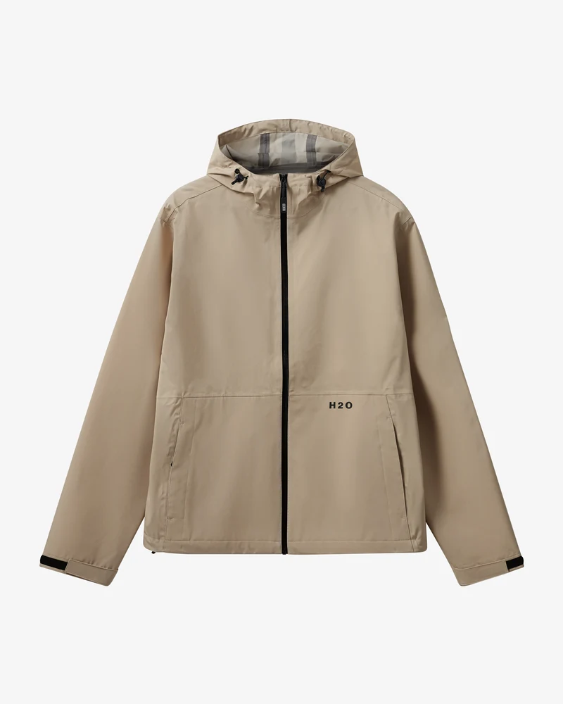 Bornholm Rain Jacket - Warm Grey