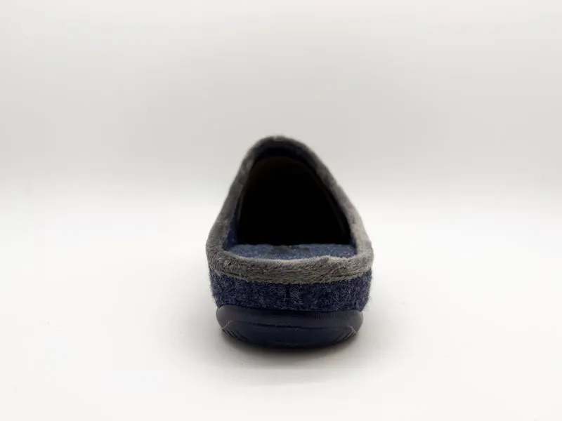 thies 1856 ® PET Piping Slipper vegan dark navy