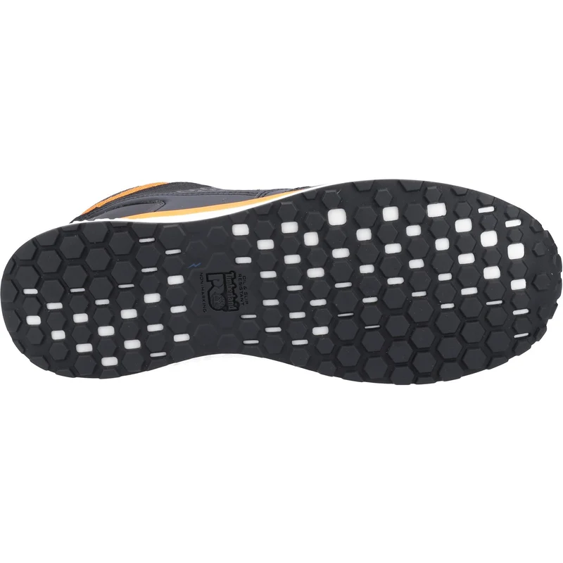 Timberland Pro Herren Reaxion Mid 2.0 Sicherheitsstiefel | Schwarz/Orange