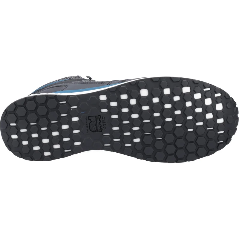 Timberland Pro Herren Reaxion Mid 2.0 Sicherheitsschuh | Schwarz Blau