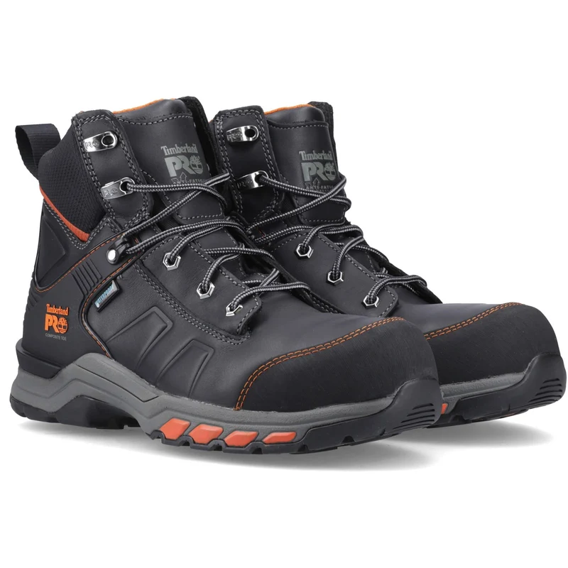 Timberland Pro Hypercharge 2.0 Sicherheitsstiefel für Herren | Schwarz/Orange