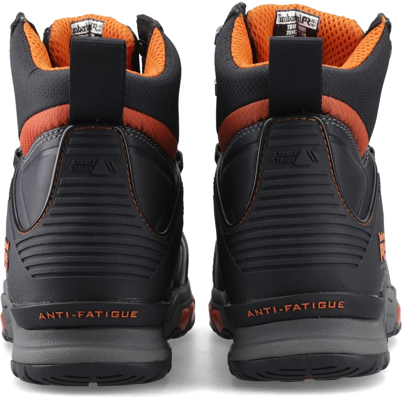 Timberland Pro Hypercharge 2.0 Sicherheitsstiefel für Herren | Schwarz/Orange