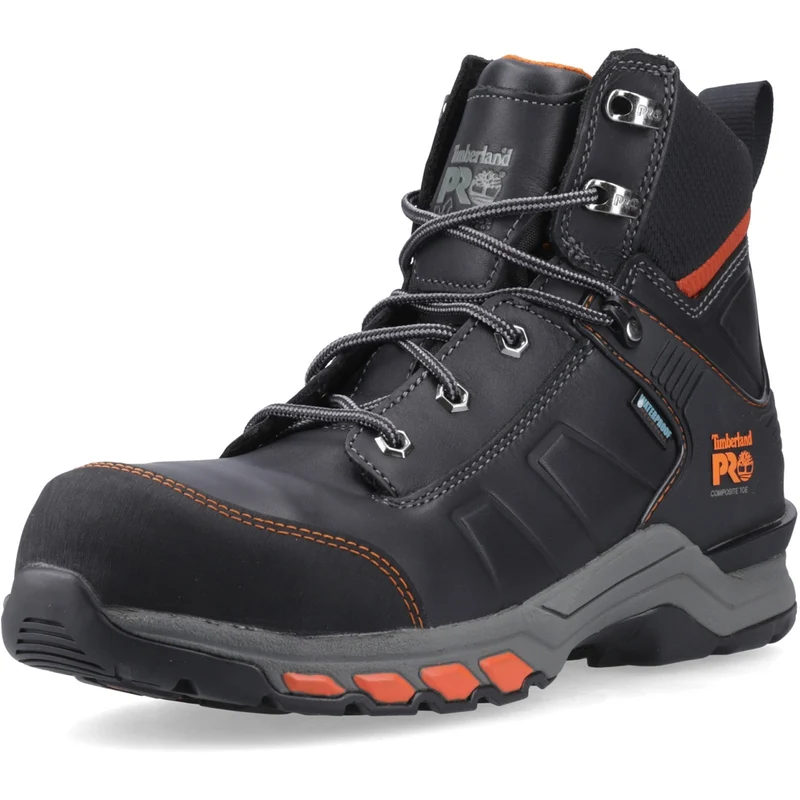 Timberland Pro Hypercharge 2.0 Sicherheitsstiefel für Herren | Schwarz/Orange
