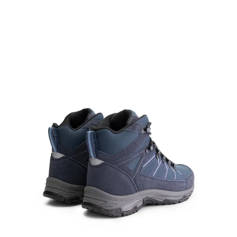 Grenaa Damen - Halbhohe Wanderschuhe - Wasserdicht - Blau