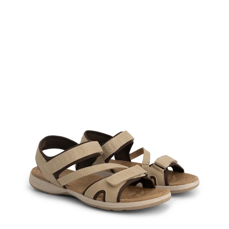 Ornas Damen - Wandersandalen - Hellbraun