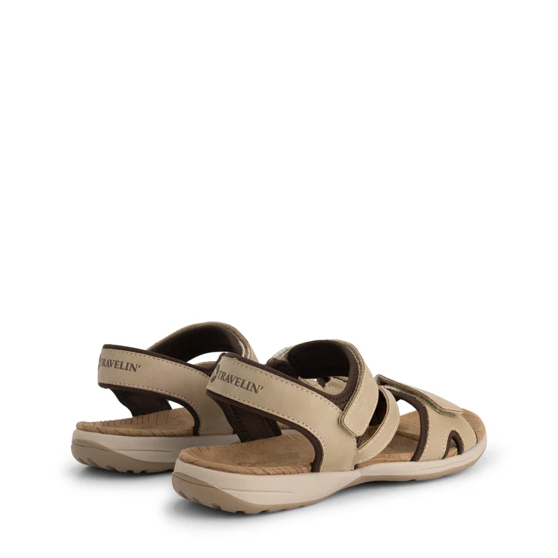 Ornas Damen - Wandersandalen - Hellbraun