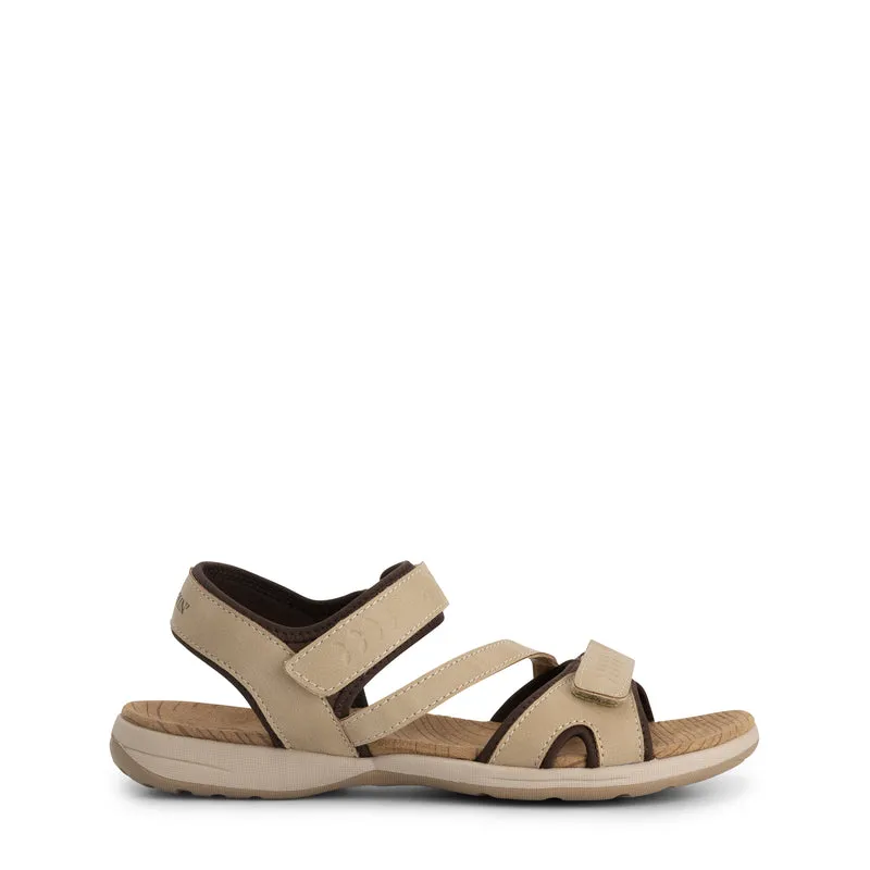 Ornas Damen - Wandersandalen - Hellbraun