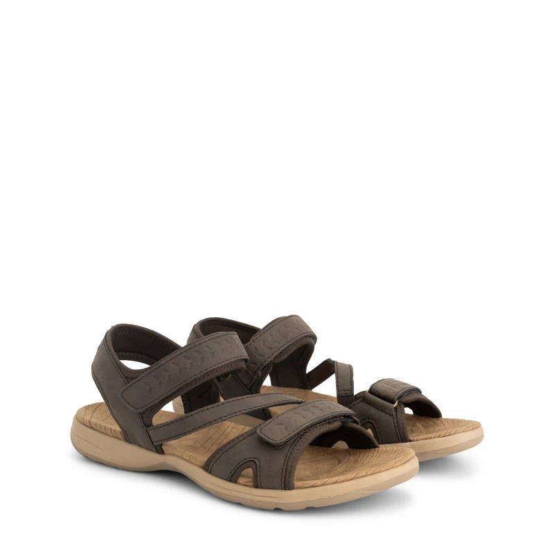 Ornas Damen - Wandersandalen - Dunkelbraun