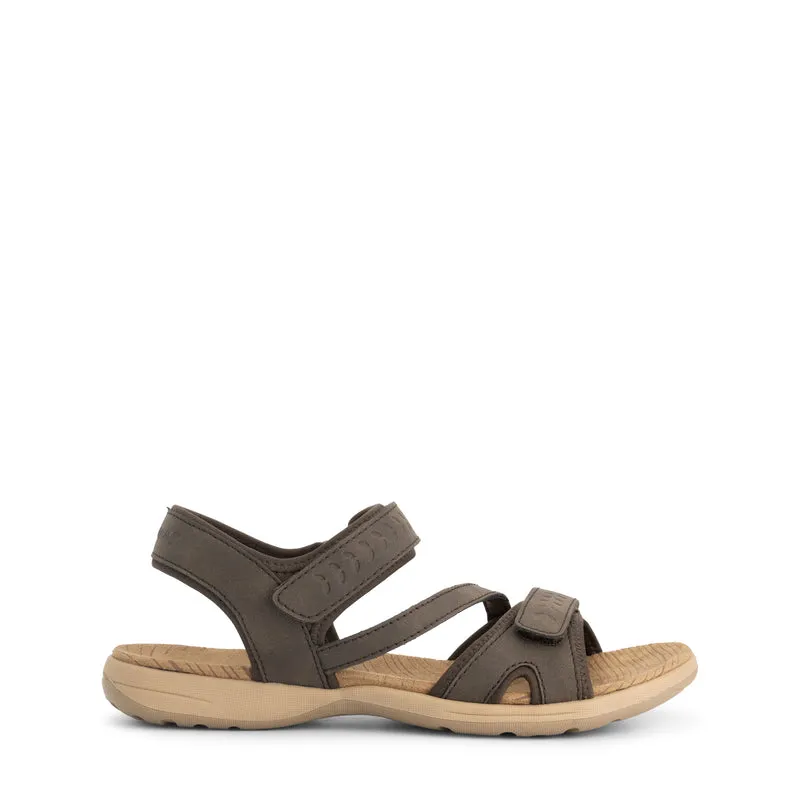 Ornas Damen - Wandersandalen - Dunkelbraun