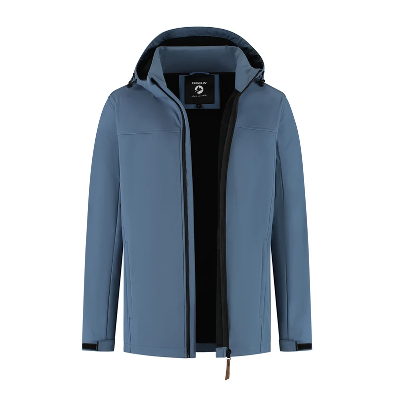 Mikkel Herren - Softshell-Jacke - Wasserdicht - Blau