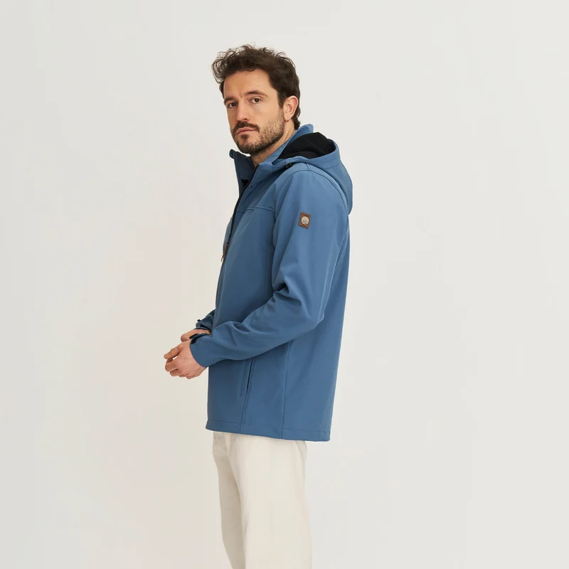 Mikkel Herren - Softshell-Jacke - Wasserdicht - Blau