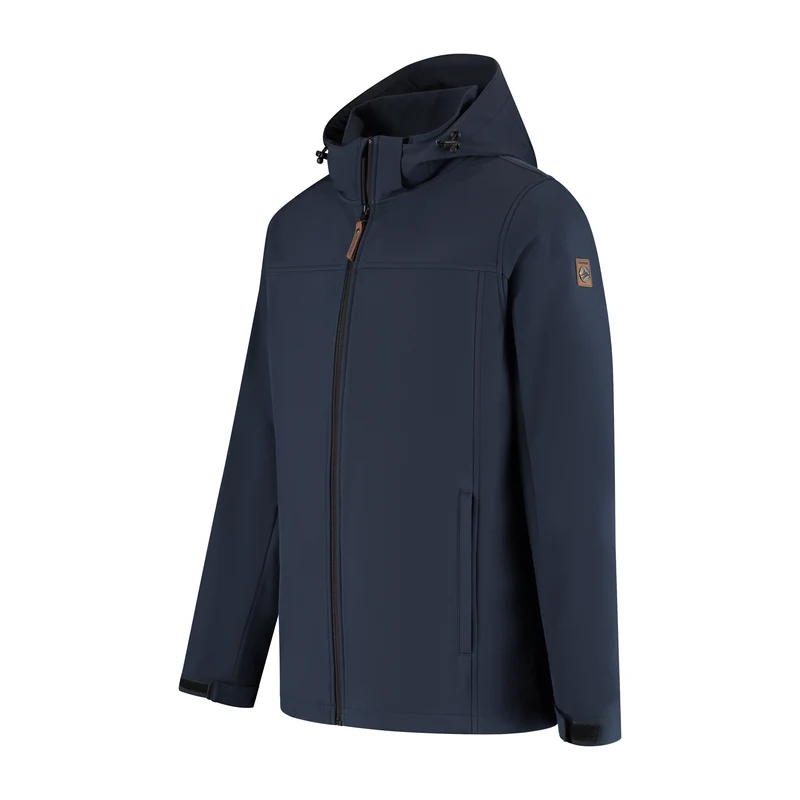 Mikkel Herren - Softshell-Jacke - Wasserdicht - Navy