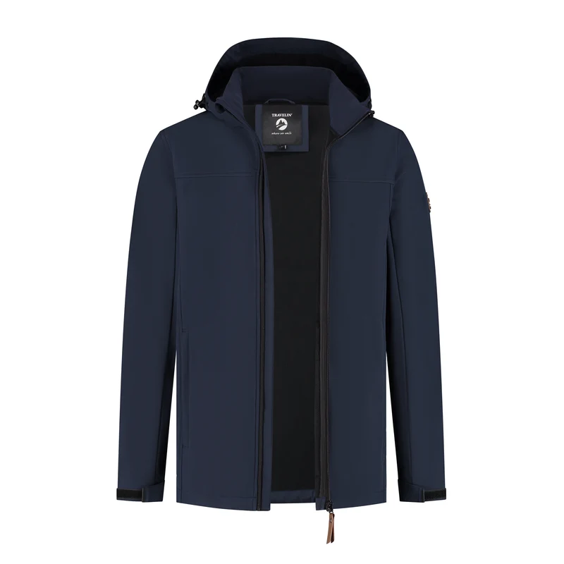 Mikkel Herren - Softshell-Jacke - Wasserdicht - Navy