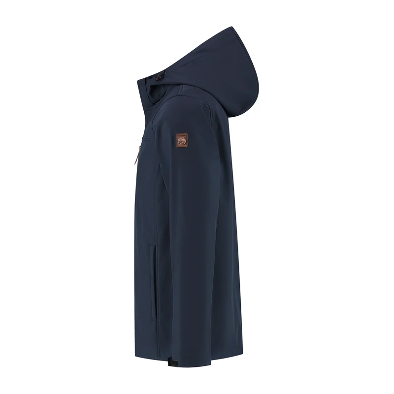 Mikkel Herren - Softshell-Jacke - Wasserdicht - Navy