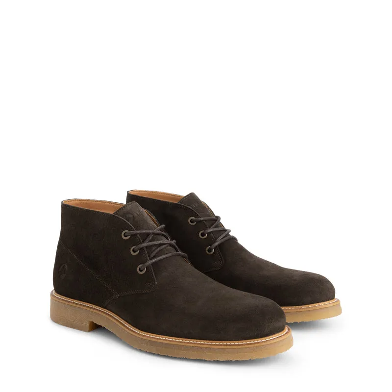 Ferryhill Herren - Schnürschuhe - Leder - Dunkelbraun