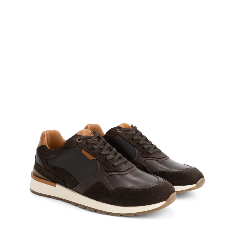Dalton Herren - Sneakers - Leder - Dunkelbraun