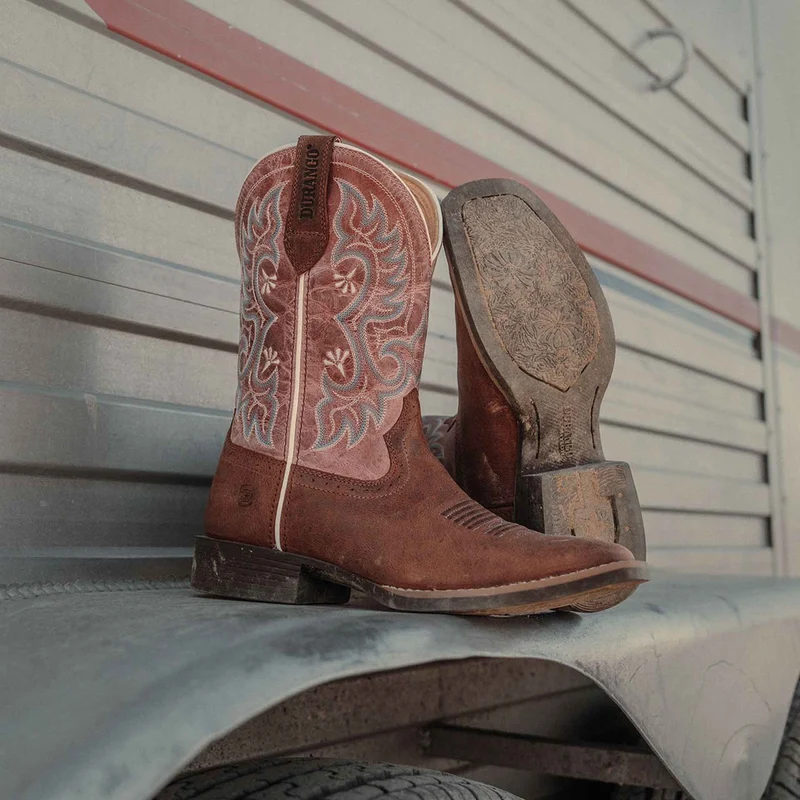 Durango Damen-Stiefel Shyloh Xpand | Rostbraun/Altrosa