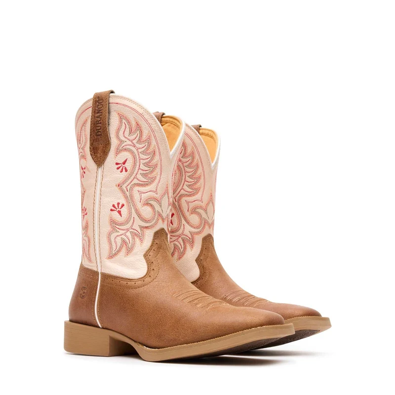 Durango Damen-Stiefel Shyloh Xpand | Honigbraun Metallic-Pfirsich