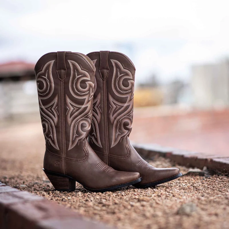Durango Damenstiefel Crush | Milchschokolade
