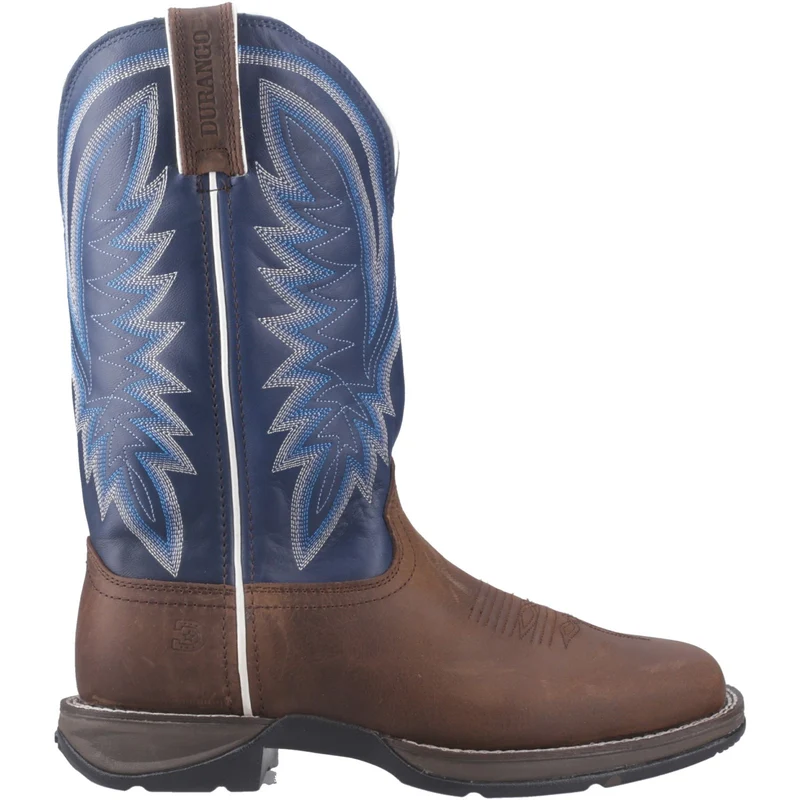 Durango Herrenstiefel Rebel | Sattelbraun, Denimblau