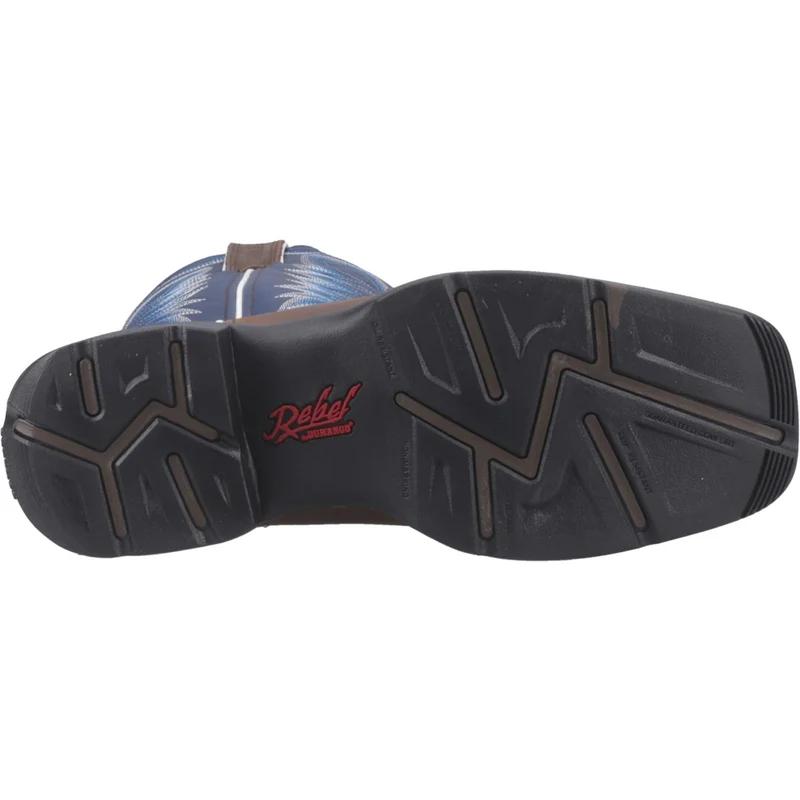 Durango Herrenstiefel Rebel | Sattelbraun, Denimblau