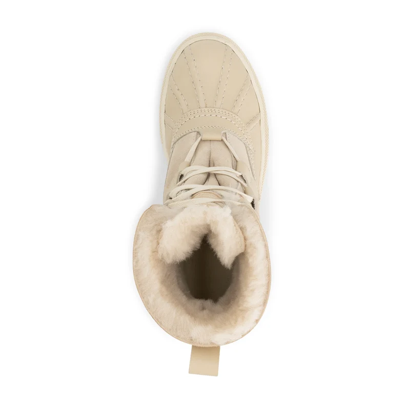 Fernie Damen - Winterboots - Wolle gefüttert - Sand