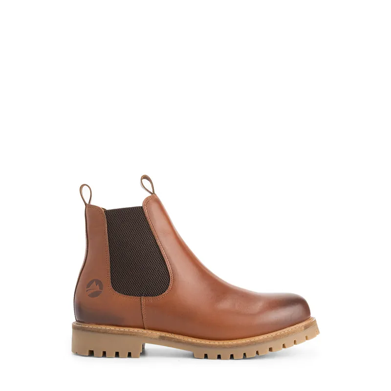 Nodeland Herren - Chelsea boots - Leder - Cognac