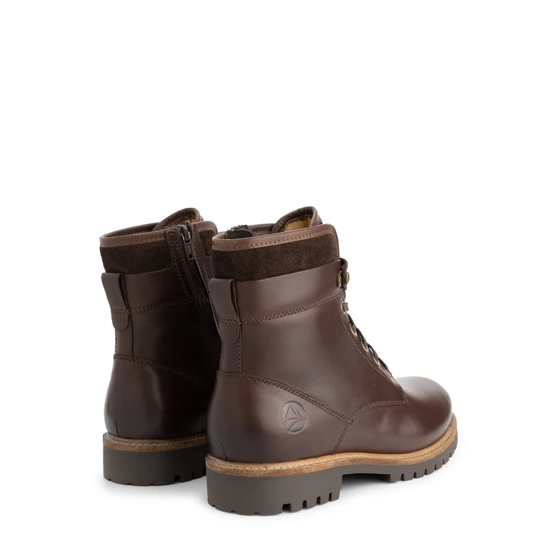 Karhamn Herren - Schnürboots - Leder - Dunkelbraun