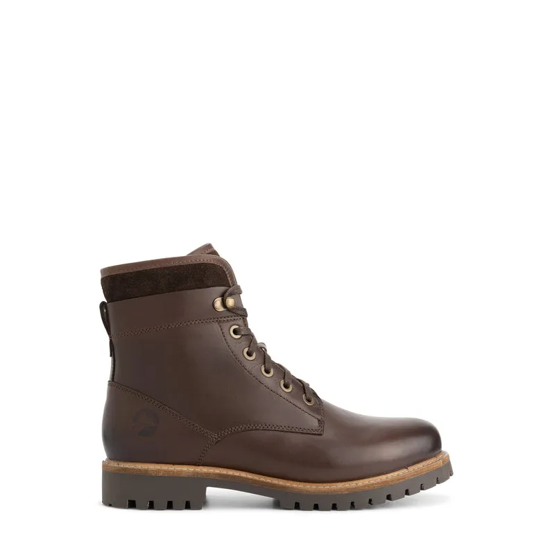 Karhamn Herren - Schnürboots - Leder - Dunkelbraun