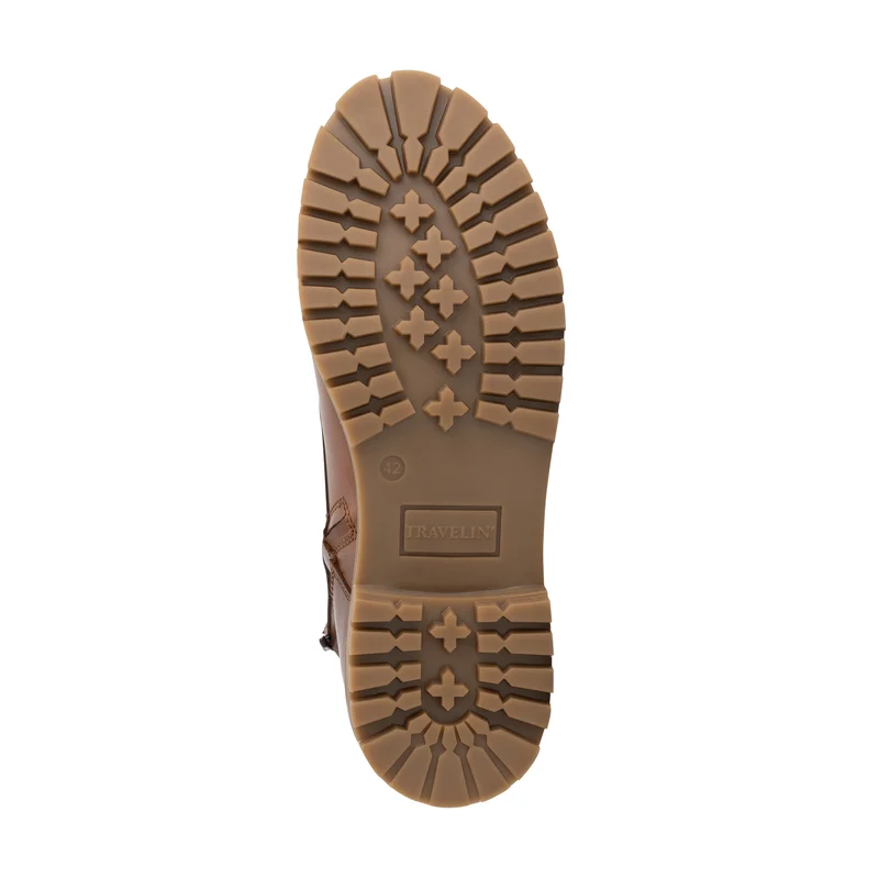 Kvaloya Herren - Schnürboots - Leder - Cognac