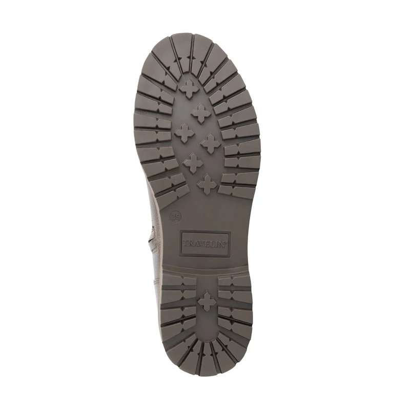 Skive Damen - Hohe Stiefel - Wolle/Filz - Dunkelbraun