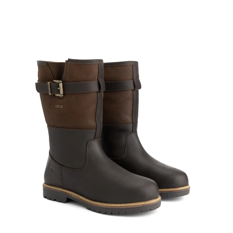 Landvik Damen - Outdoor-Stiefel - Wasserdicht - Dunkelbraun