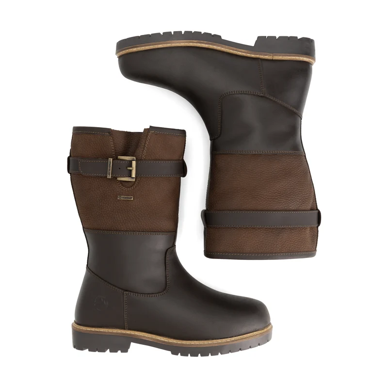 Landvik Damen - Outdoor-Stiefel - Wasserdicht - Dunkelbraun