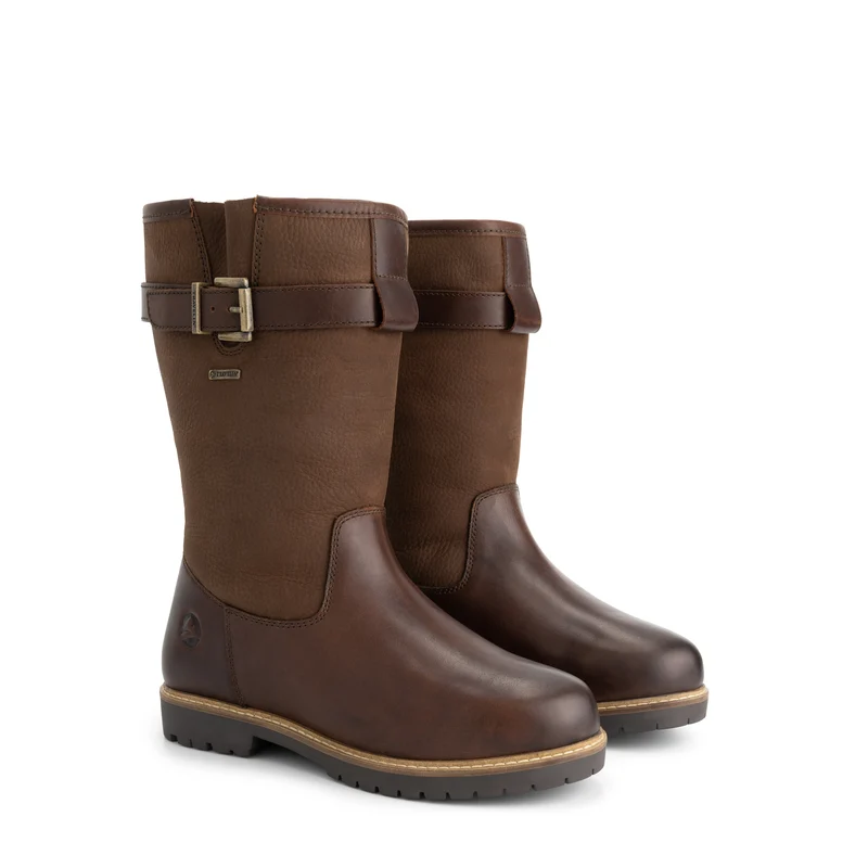 Vadso Damen - Outdoor-Stiefel - Wasserdicht - Dunkelbraun