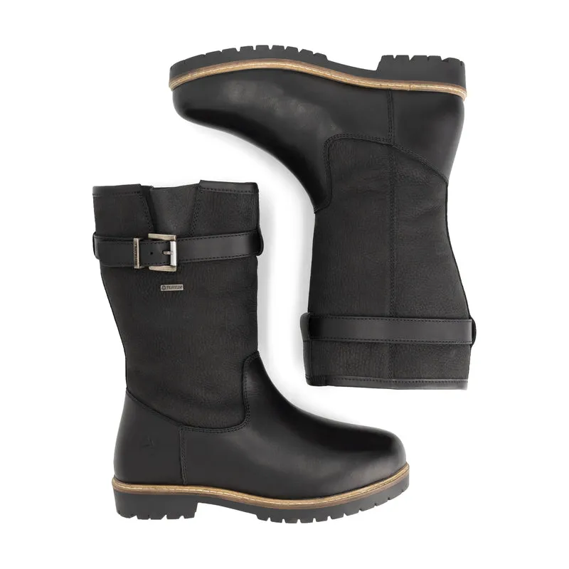 Vadso Damen - Outdoor-Stiefel - Wasserdicht - Schwarz