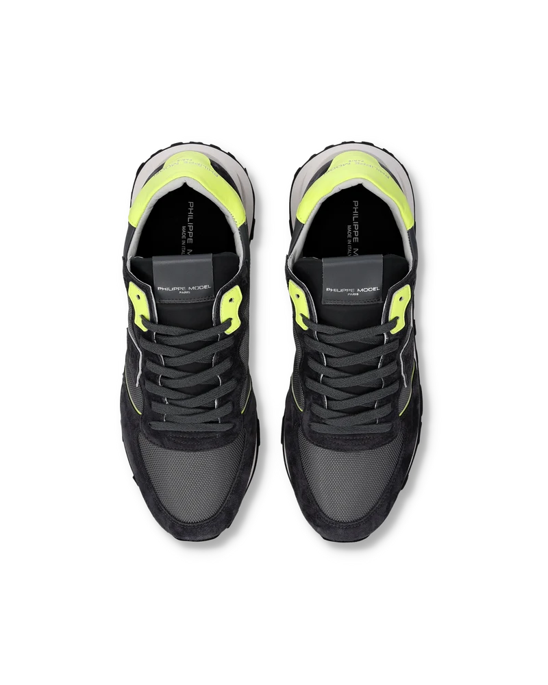 Sneakers Tropez Haute Running Men, Grey Yellow