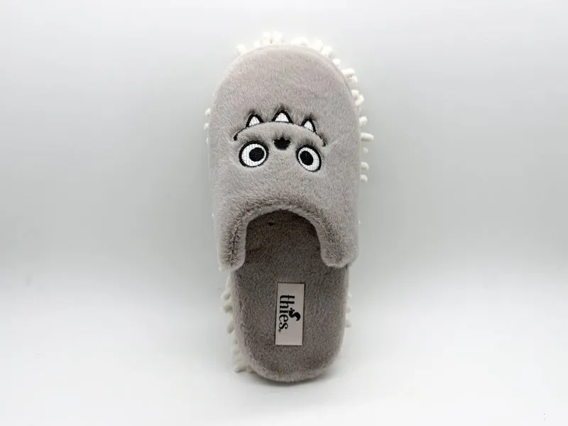 thies 1856 ® Eco Monstimop Slipper taupe vegan