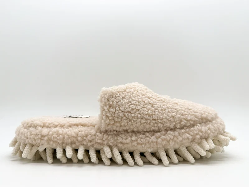 thies 1856 ® Eco Monstimop Teddy Slipper off white vegan