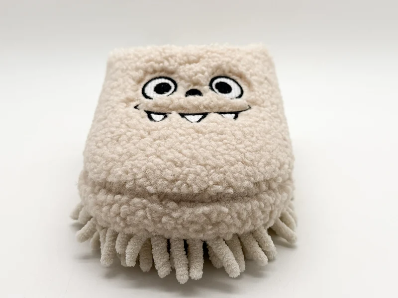 thies 1856 ® Eco Monstimop Teddy Slipper off white vegan