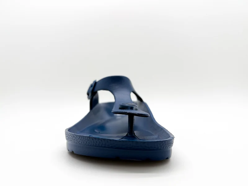 thies 1856 ® Ecofoam Thong Sandal vegan navy