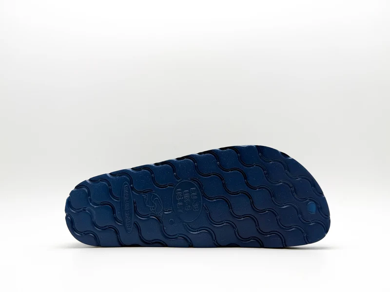 thies 1856 ® Ecofoam Thong Sandal vegan navy