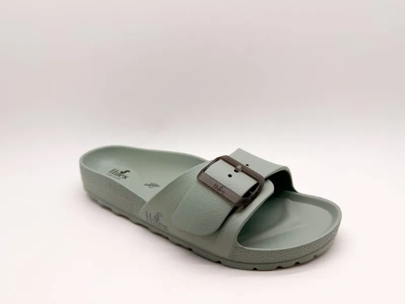 thies 1856 ® Ecofoam Strap Sandal vegan aloe