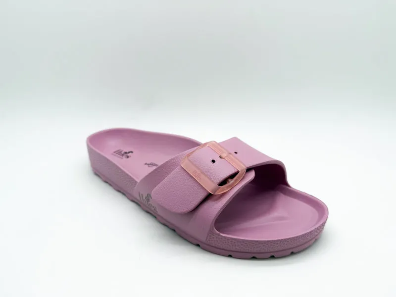 thies 1856 ® Ecofoam Strap Sandal vegan malva