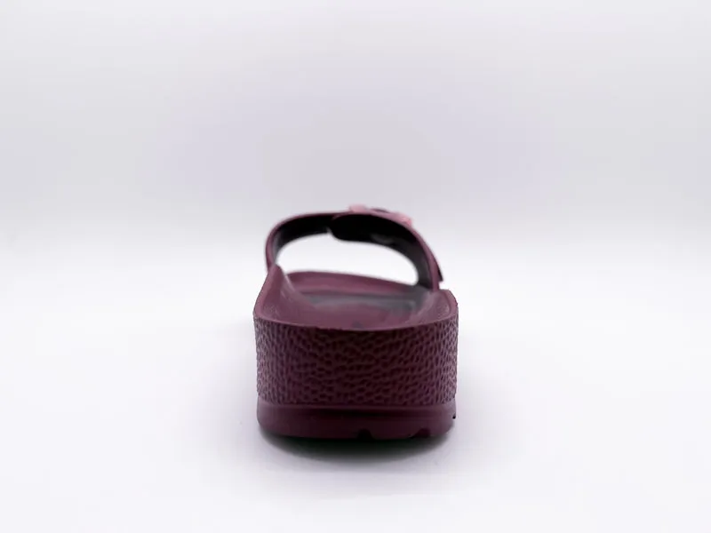thies 1856 ® Ecofoam Strap Sandal vegan bordeaux