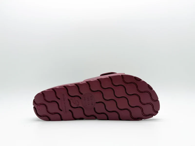 thies 1856 ® Ecofoam Strap Sandal vegan bordeaux