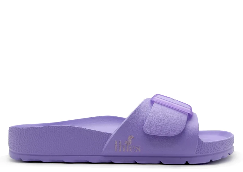 thies 1856 ® Ecofoam Strap Sandal vegan lavender